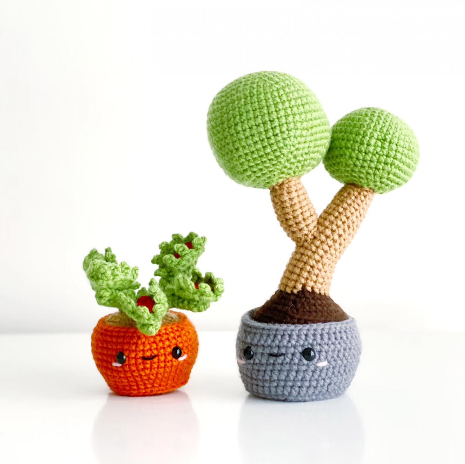 Adorable Crochet House Plants