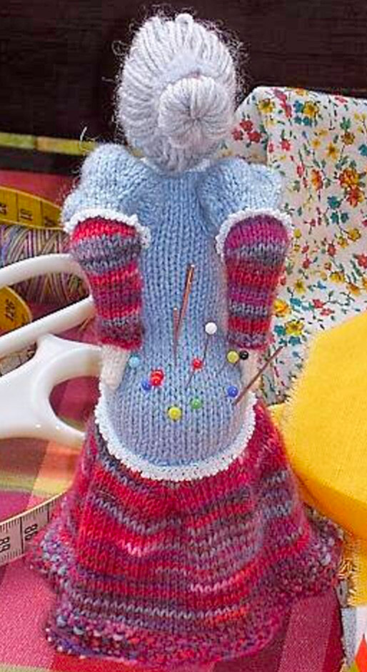 Granny Butt Pin Cushion