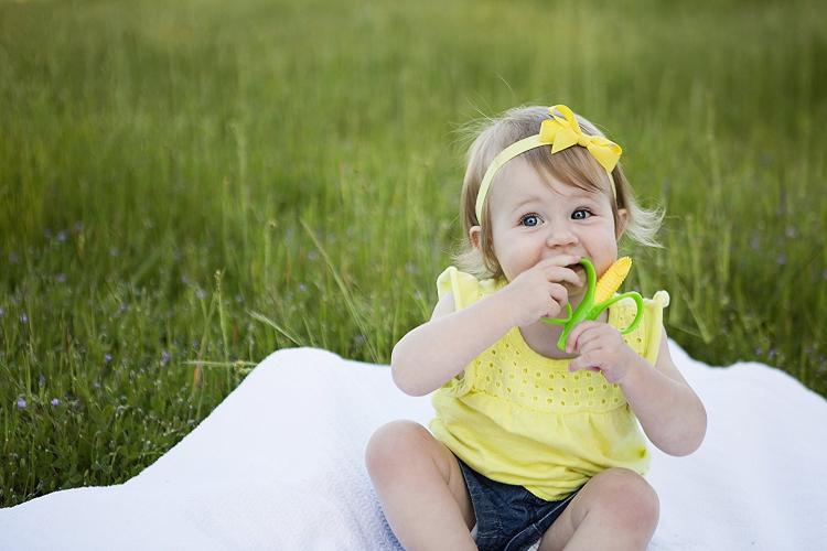  Mini Corn Cob Infant Toothbrush - Corn Cob Baby Teether
