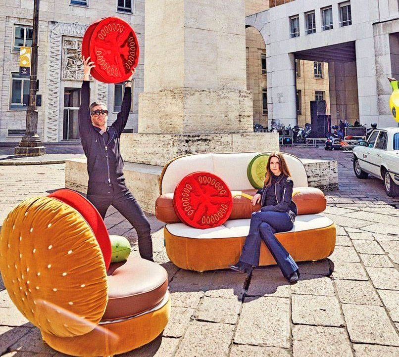 Hot Dog Sofa