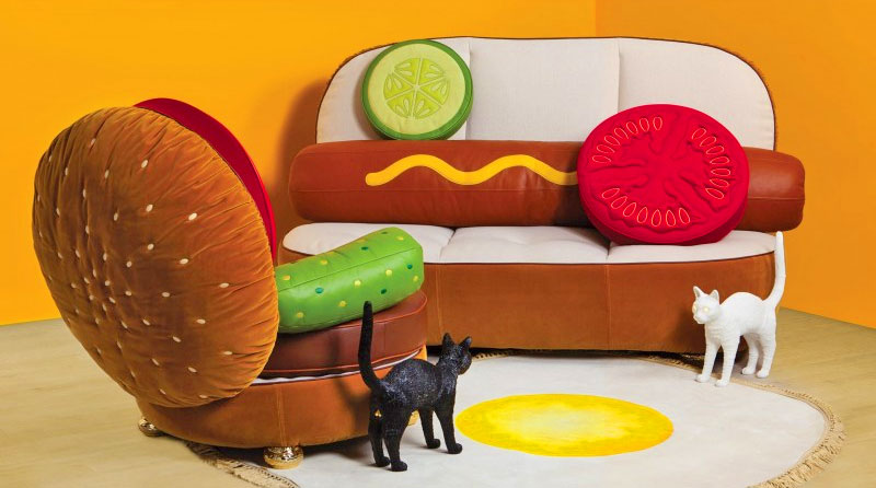 Hot Dog Sofa