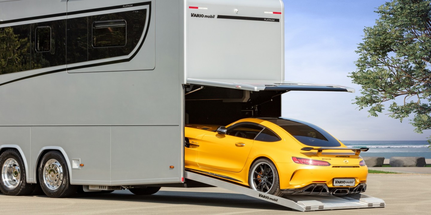 1.8 Million Ultra-Luxury RV With Garage In Back - 2021 Vario Mobil Perfect 1200 Platinum Motorhome