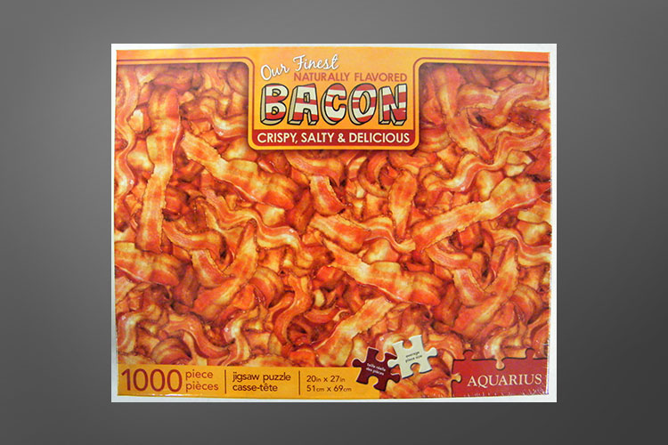 Bacon jigsaw puzzle - bacon puzzle