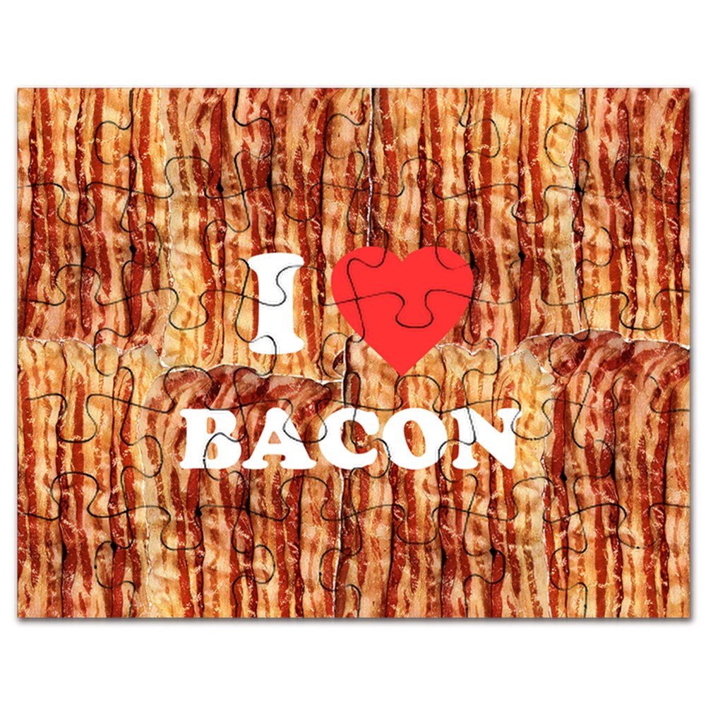 Bacon jigsaw puzzle - bacon puzzle