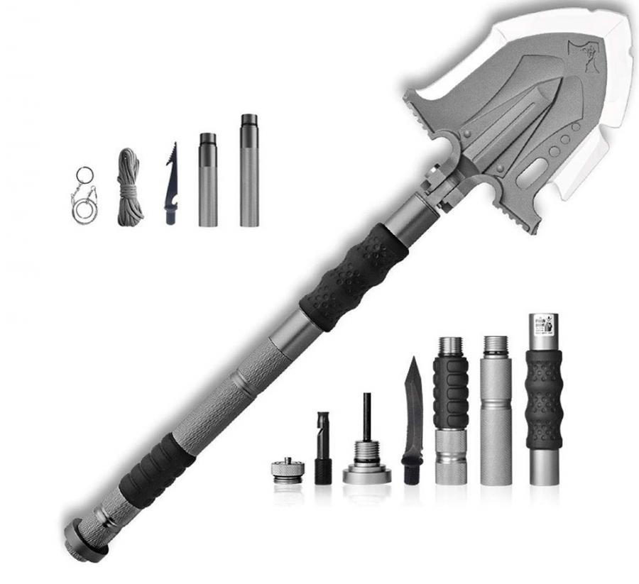 Multi-purpose Survival Shovel Tool For The Apocalypse - Weird gifts for dad