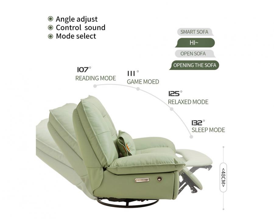 16-in-1 smart recliner with voice recognition
