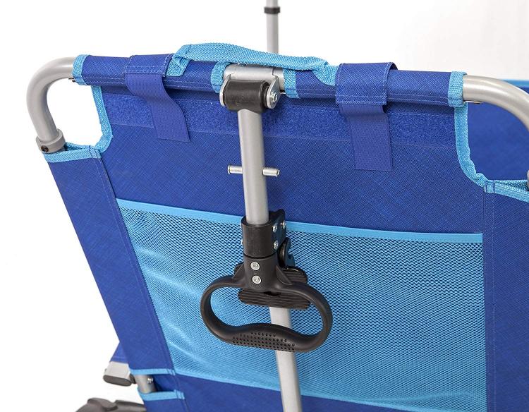 2-in-1 beach chair lounger wagon combo - Beach Chair Doubles as a Wagon For Easy Beach Trips