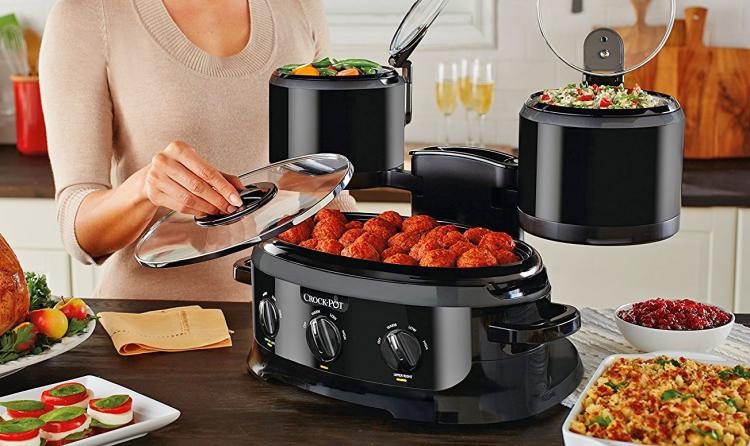 2 Story Crock Pot - Double Level Crock Pot Cooker