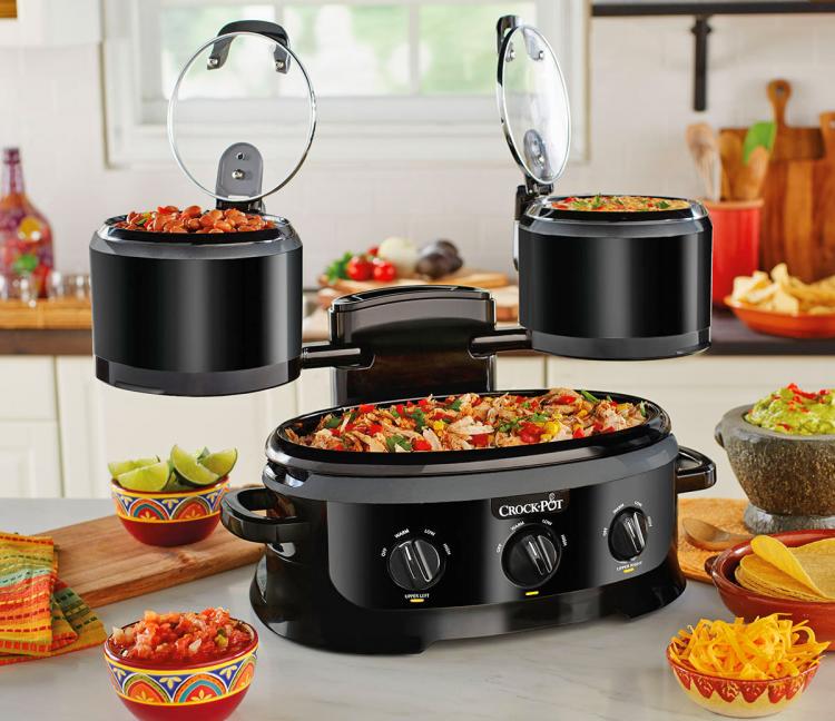 2 Story Crock Pot - Double Level Crock Pot Cooker