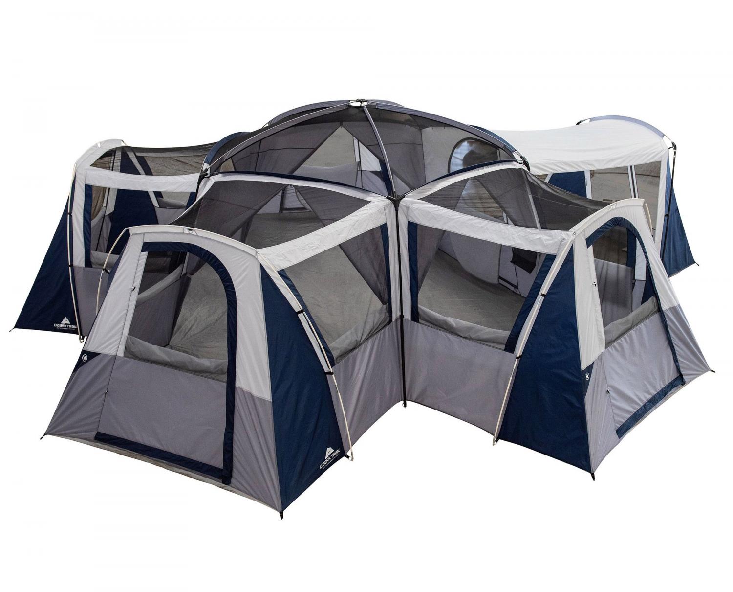 Giant 20-Person Tent With 5 Bedroom Compartments