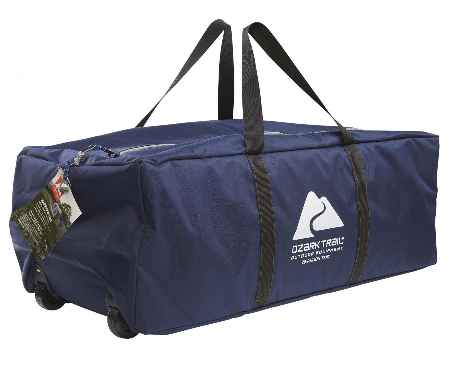Giant 20-Person Tent With 5 Bedroom Compartments