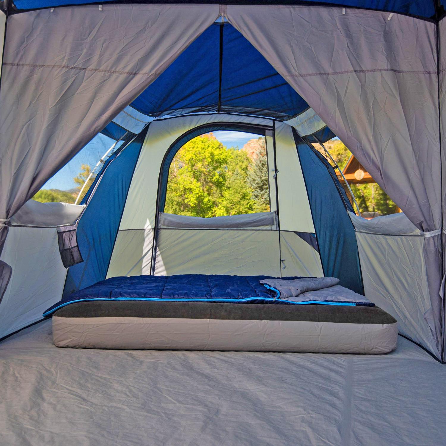 Giant 20-Person Tent With 5 Bedroom Compartments