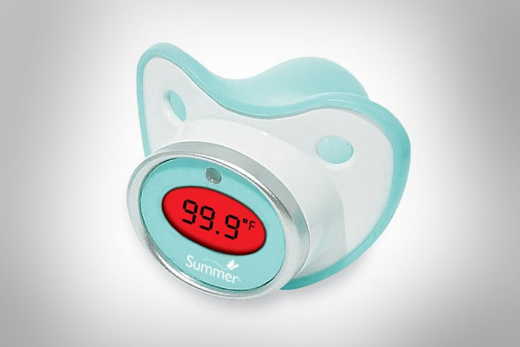 Pacifier Thermometer