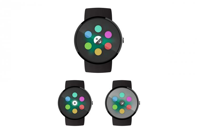 3ANGLE Smart Watch - Changing Triangle Tells Time