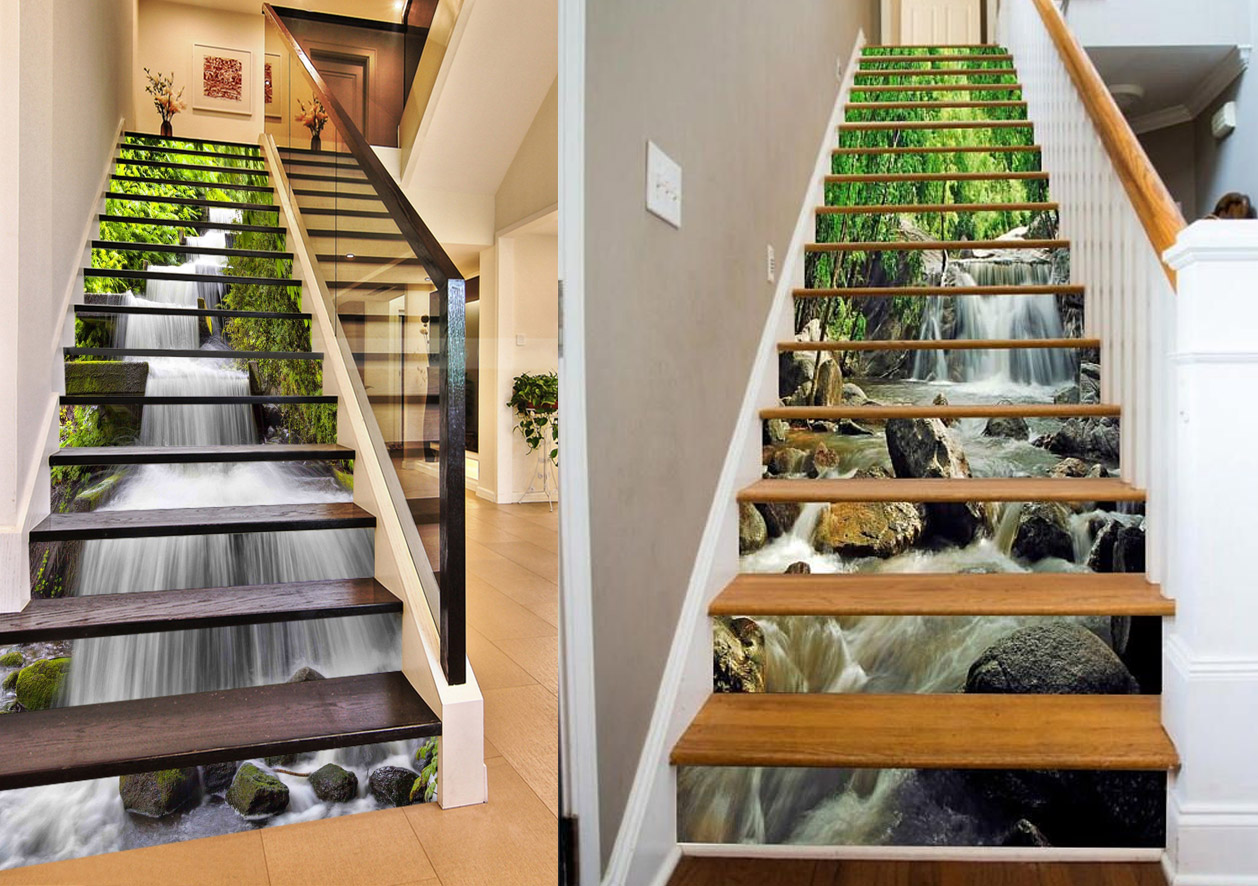3D Epoxy Floors That Will Turn Your Room Into a Beach - illusion 3d flooring