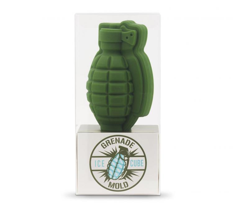 3D Grenade Ice Cube Mold