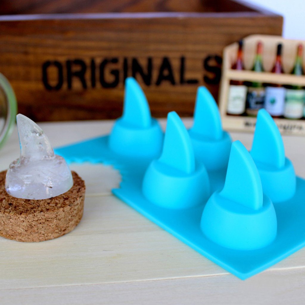3D Shark Ice Mold - Giant shark ice cube maker mold
