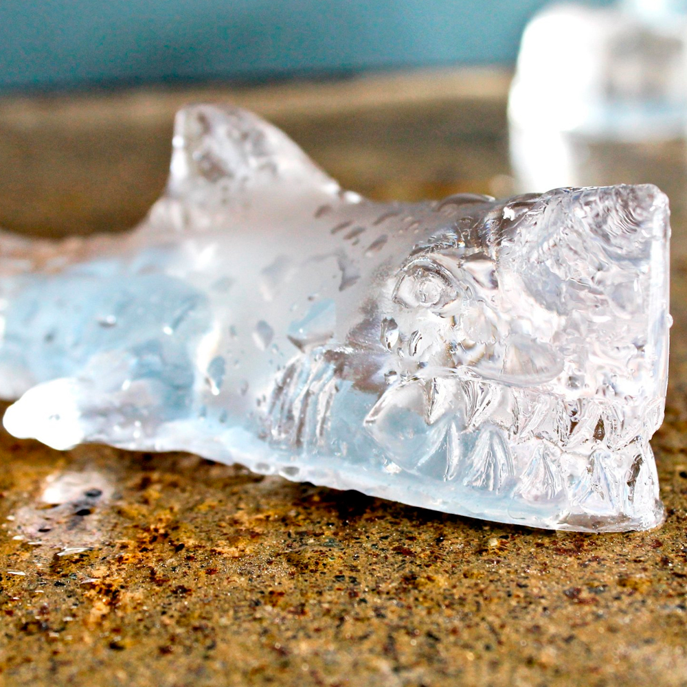 3D Shark Ice Mold - Giant shark ice cube maker mold