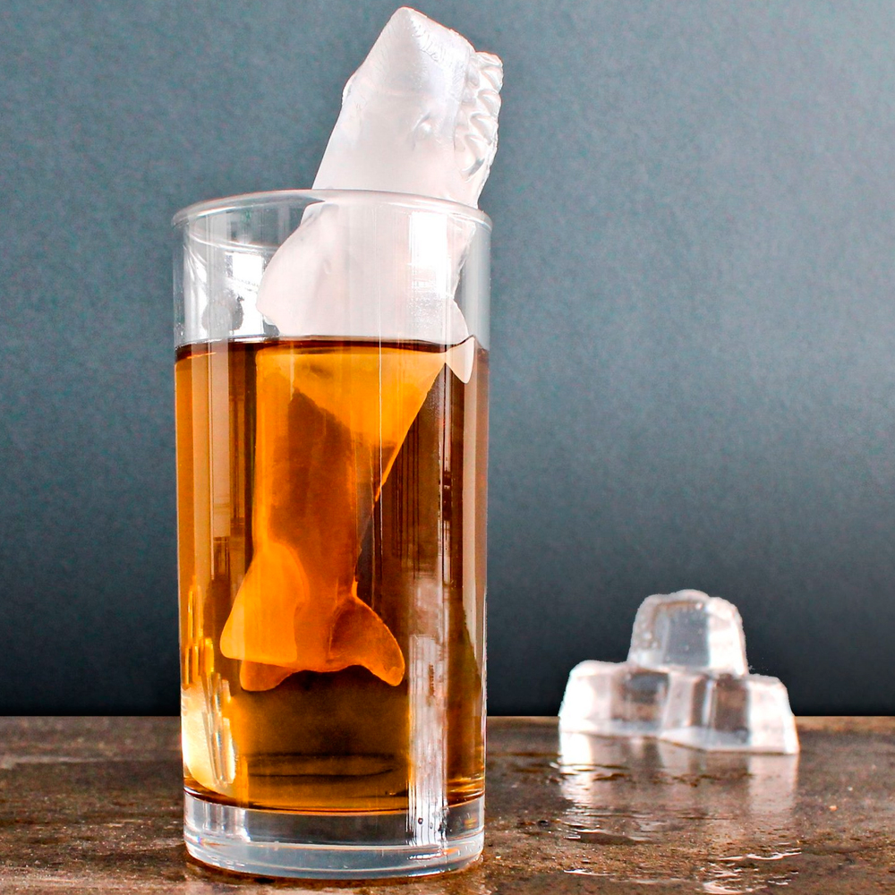 3D Shark Ice Mold - Giant shark ice cube maker mold