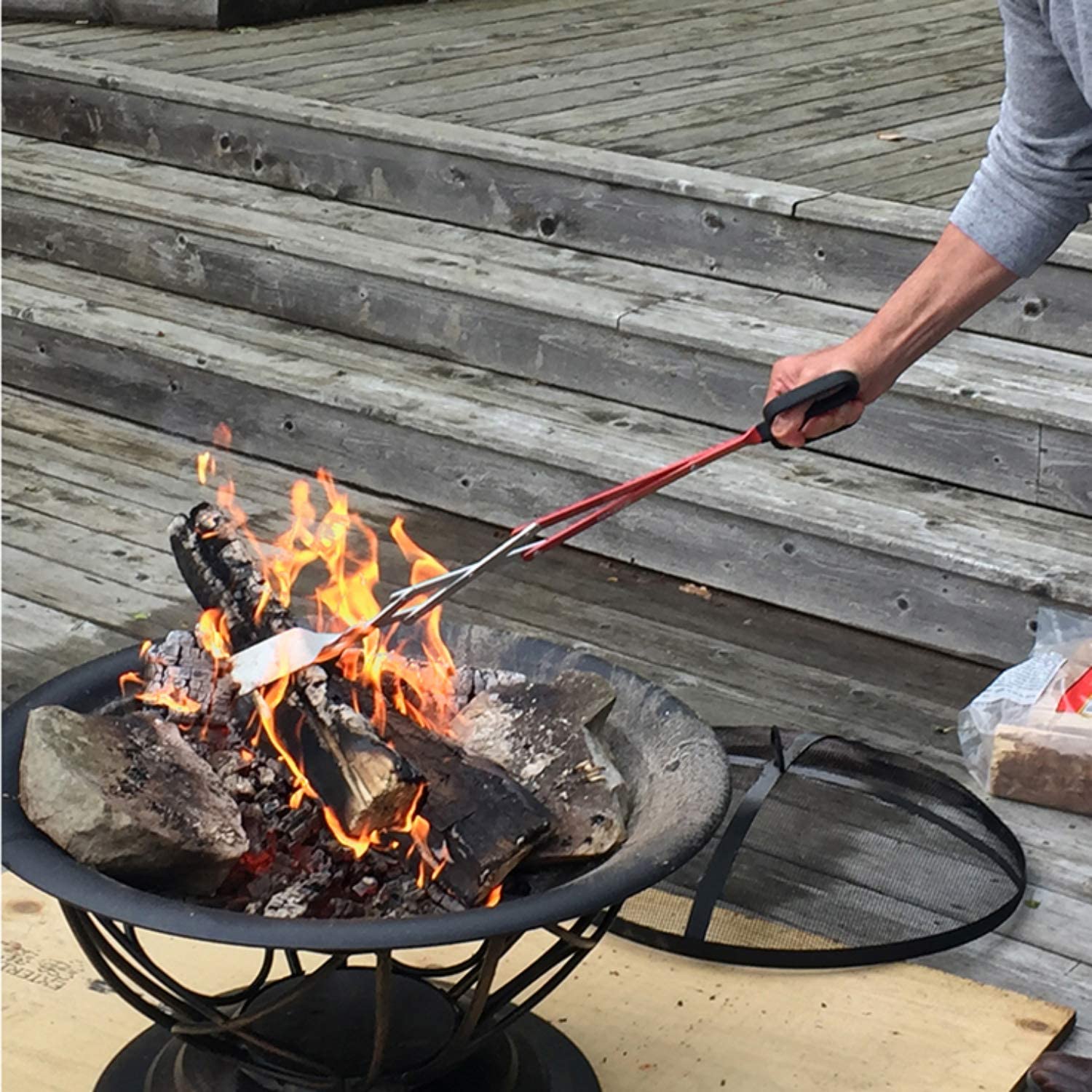 4-in-1 BBQ Tongs and Spatula Combo BBQCroc