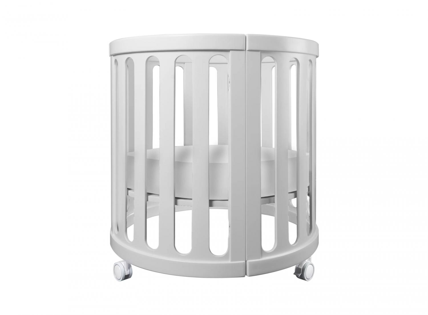 4-in-1 Convertible Crib - Crib converts to bassinet and toddler bed
