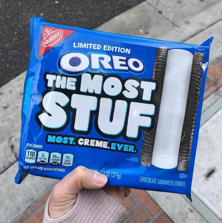 4x Maximum Stuffed Oreo Cookies - Biggest Oreo Cookies - The Most Stuff Oreo