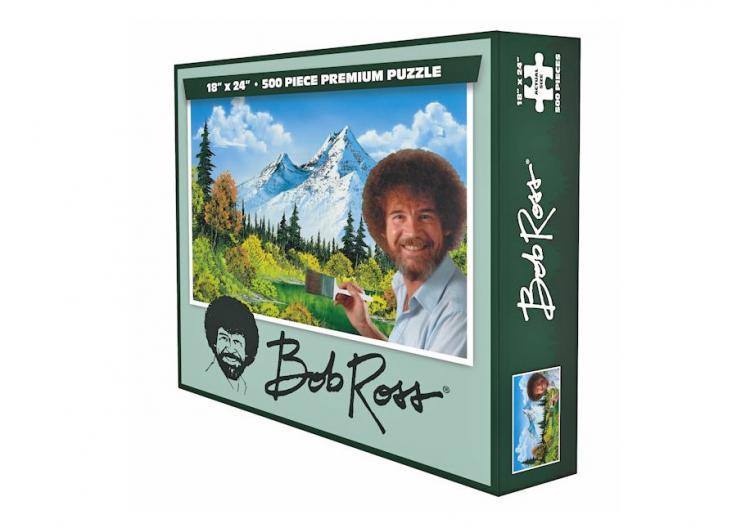 500 Piece Bob Ross Jigsaw Puzzle