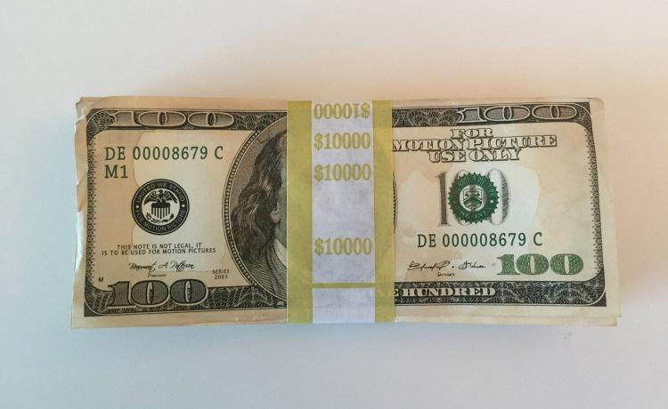 $50,000 Fake Movie Prop Money