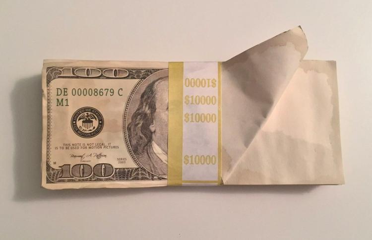 $50,000 Fake Movie Prop Money