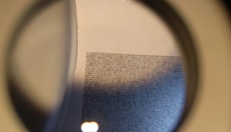 6 Million Digits Of Pi Poster