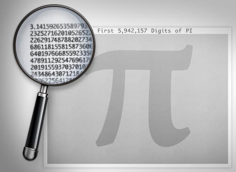 6 Million Digits of Pi Poster