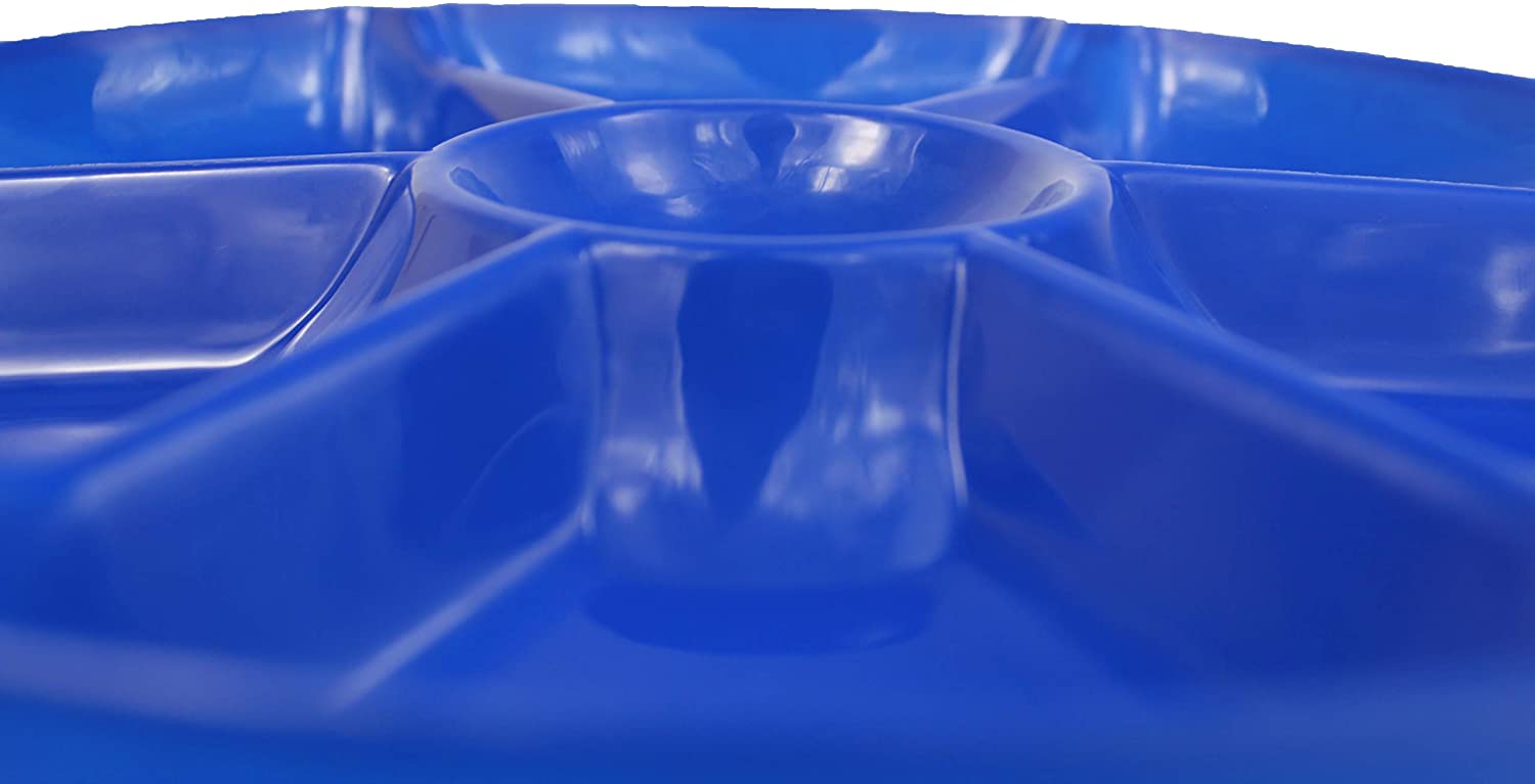 7 Section Divided Plate - The perfect plate for Thanksgiving Dinner