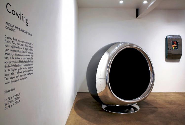 737 Jet Engine Chair - Boeing 737 Engine Cowling Chair