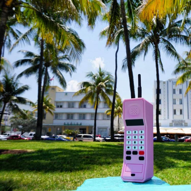 80's Brick Phone Portable Power Bank Phone Charger