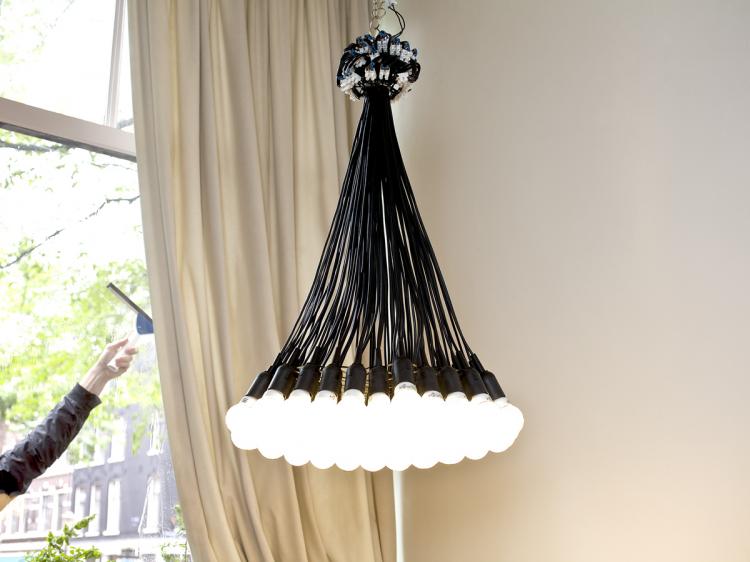 85 Light Bulb Chandelier
