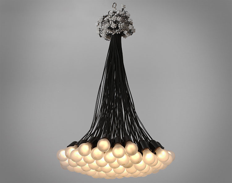 85 Light Bulb Chandelier