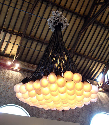85 Light Bulb Chandelier