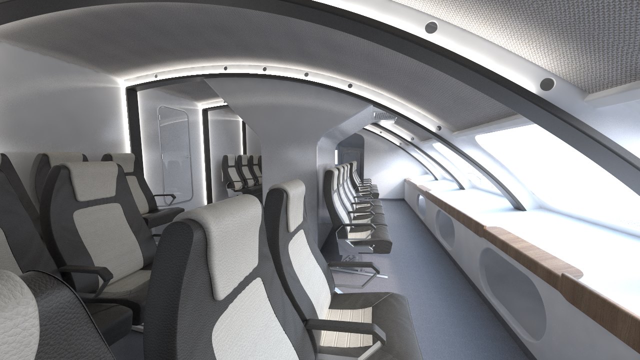 Advanced Aerodynamic Vessels A2V Super-fast Catamaran yacht vessel - Evil villain boat