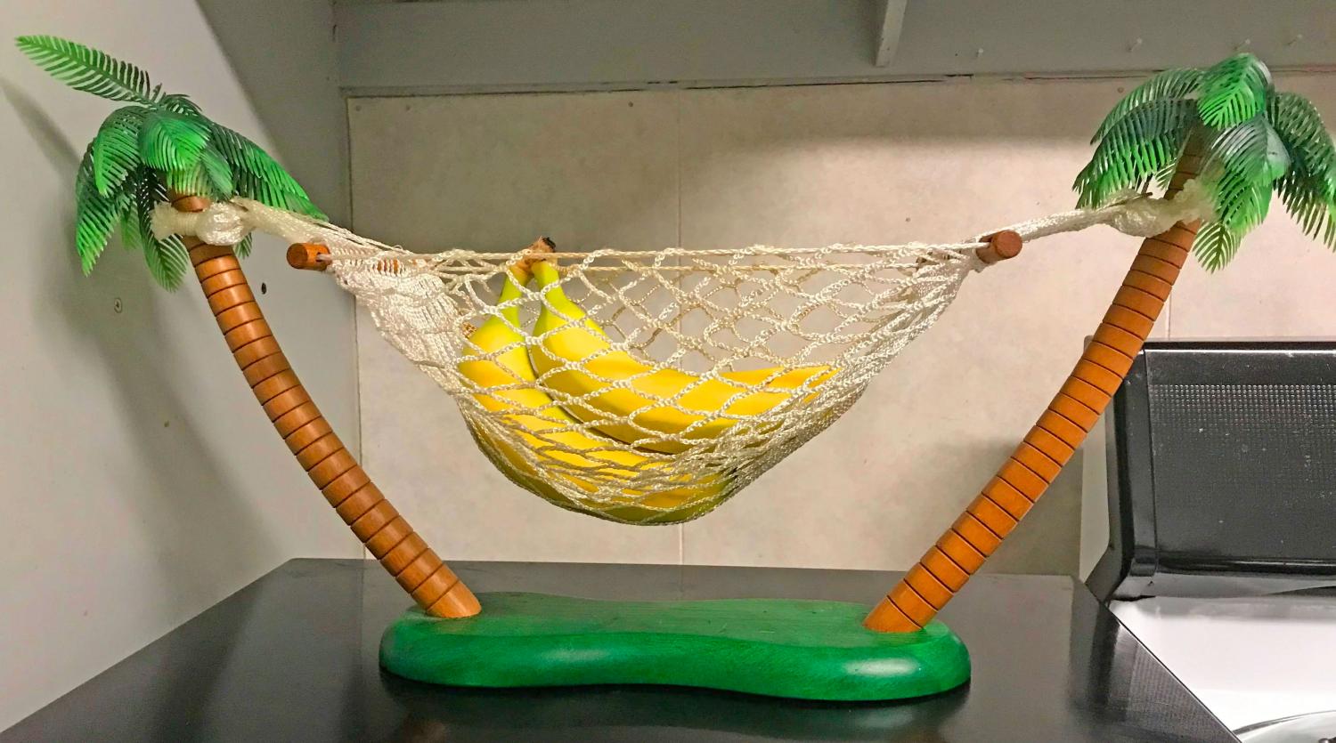 Actual Banana Hammock With Palm Trees