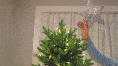 Adjustable Height Christmas Tree