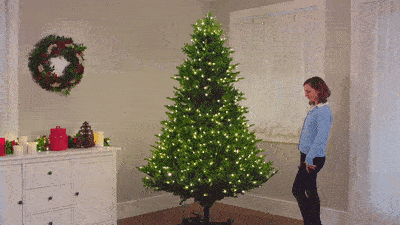 Adjustable Height Christmas Tree