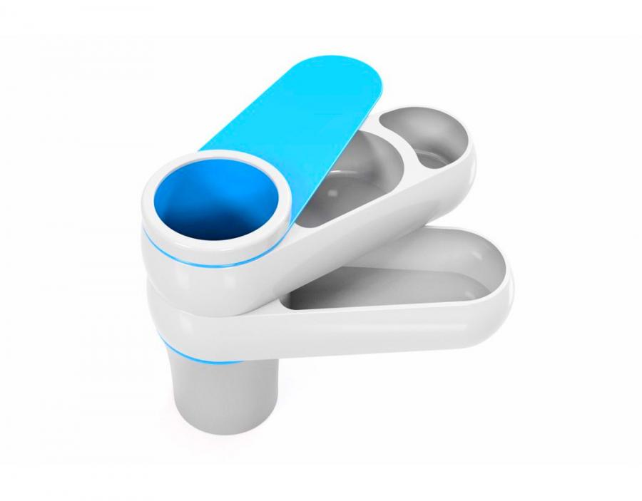 Adjustable Kids Multi-level Cupholder Snack Tray For The Car