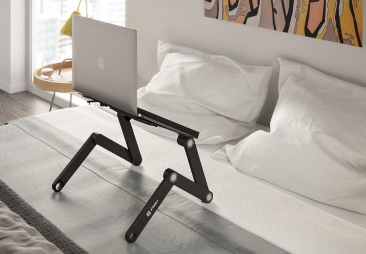 360 Degree Adjustable Laptop Stand Lets You Work Upside-Down