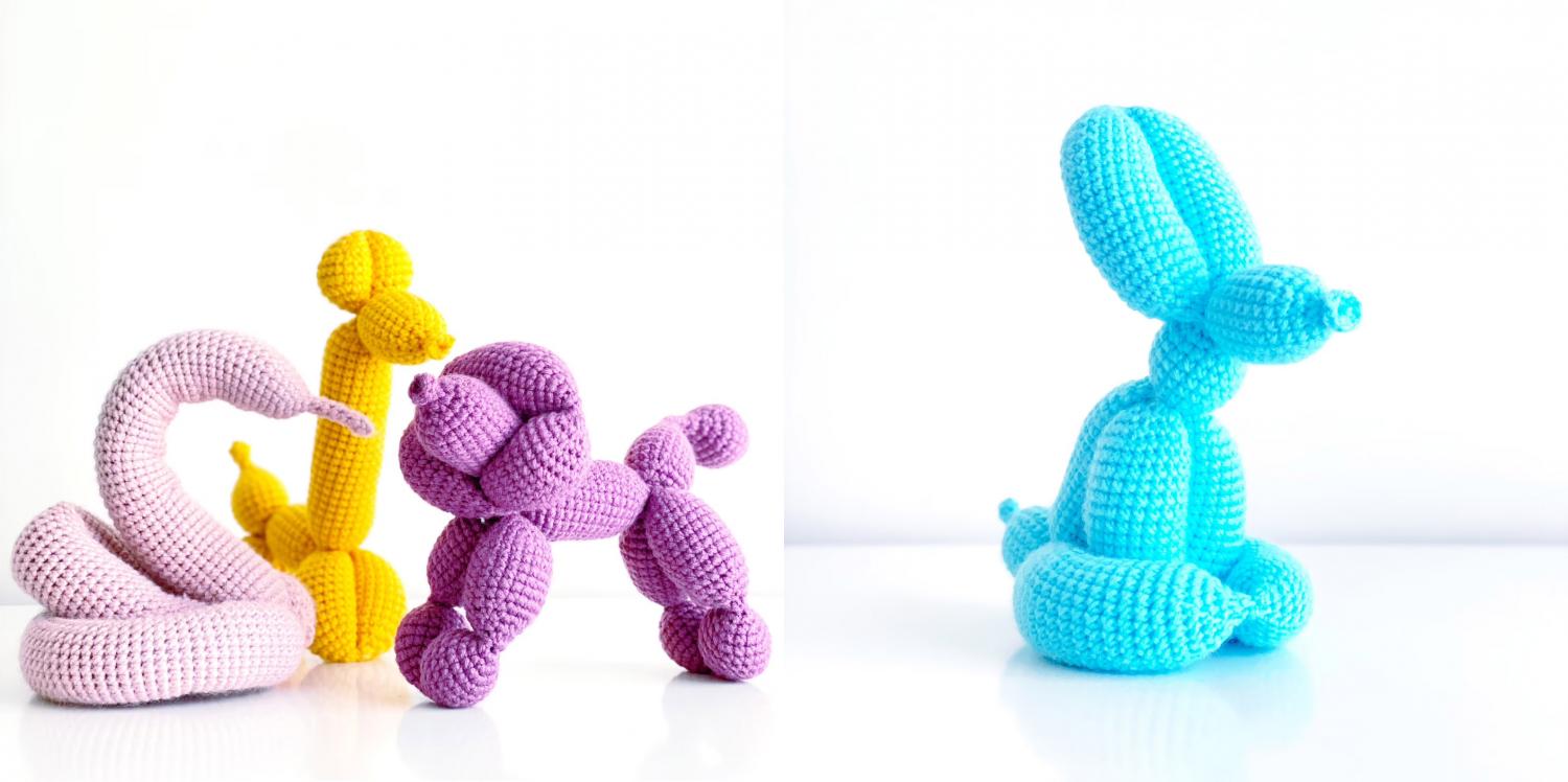 Adorable Crochet Balloon Animals