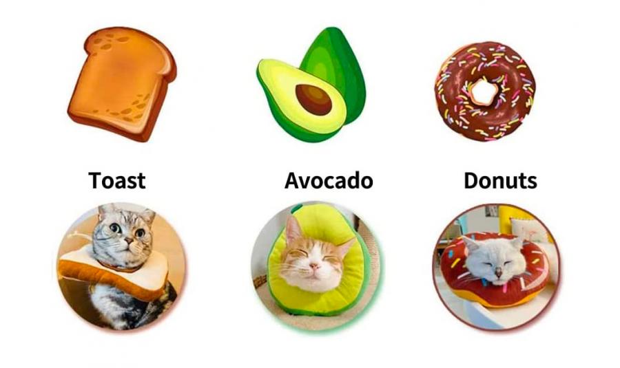 Adorable Slice Of Bread Toast Cat Cone