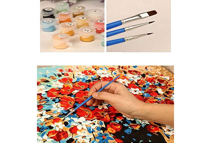 Paint By Numbers Kit For Adults Lets You Paint Your Own Masterpiece - Van Gogh Adult Paint By Numbers Kit