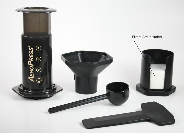 AeroPress Hand Powered Coffee Maker - Camping Single Cup Coffee Maker