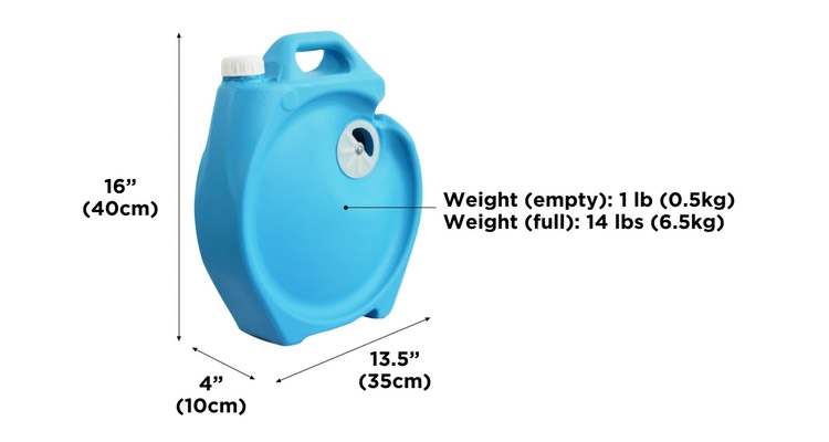 Aguawell Light - Shower Water Saver
