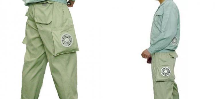 Kuchofuku Octocool air-conditioned clothing - jacket with integrated cooling fans