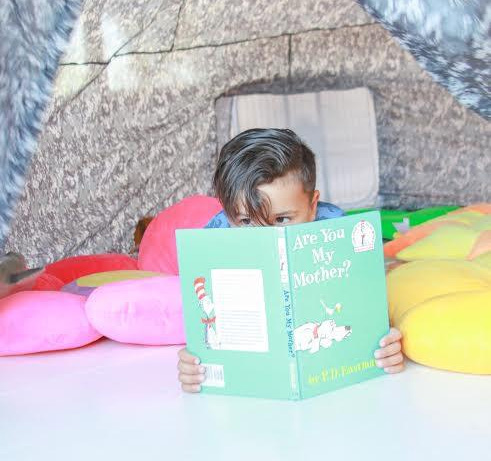 Inflatable Air Forts - Box Fan Air Fort - Uses fan to inflate in just seconds - Blow-up Kids play fort
